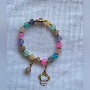 Hello Kitty Multicolour Beaded Bracelet